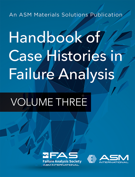 Failure Case Failure Modes and Mechanisms | Handbook of Case Histories in Failure ...