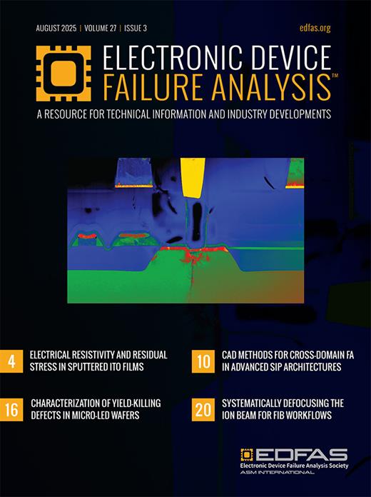 Spectroscopic Characterization and Detection of Yield-Killing Defects ...
